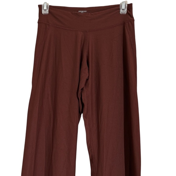 Patagonia Women’s Burgundy Straight Leg Athletic | Outdoor Pants Sz-S - Picture 2 of 6